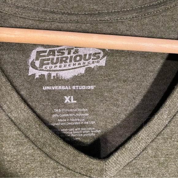 Fast and Furious Supercharged Universal Studios Woman’s T-Shirt XL - Picture 8 of 9
